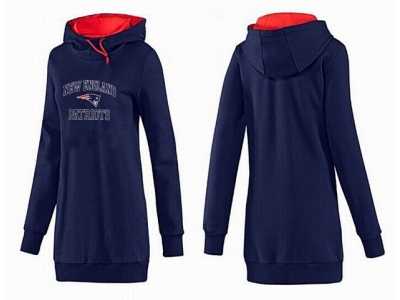 Women New England Patriots Pullover Hoodie-052