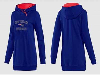 Women New England Patriots Pullover Hoodie-058