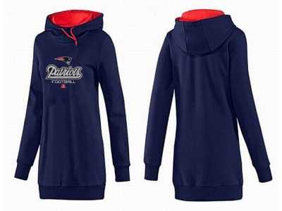 Women New England Patriots Pullover Hoodie-059