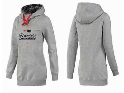 Women New England Patriots Pullover Hoodie-094
