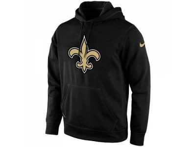 Men's New Orleans Saints Nike Black KO Logo Essential Hoodie 2