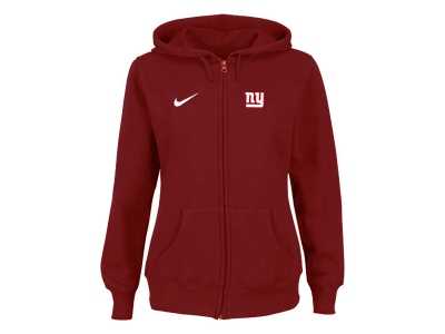 Women New York Giants Ladies Tailgater Full Zip Hoodie red
