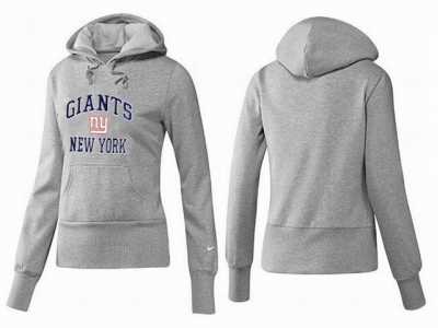 Women New York Giants Pullover Hoodie-124