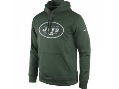 New York Jets Nike Green Practice Performance Pullover Hoodie