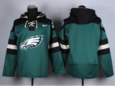 Nike Philadelphia Eagles blank Green jerseys[pullover hooded sweatshirt]