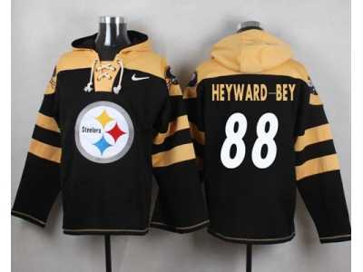 Nike Pittsburgh Steelers #88 Darrius Heyward-Bey Black Player Pullover NFL Hoodie