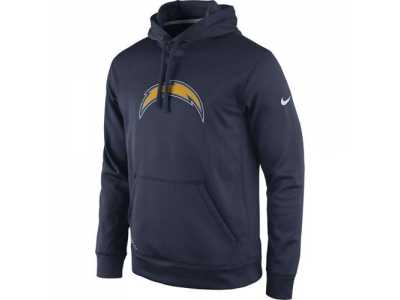 San Diego Chargers Nike Navy Practice Performance Pullover Hoodie