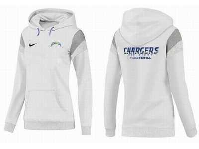 Womenw San Diego Chargers Pullover Hoodie-002