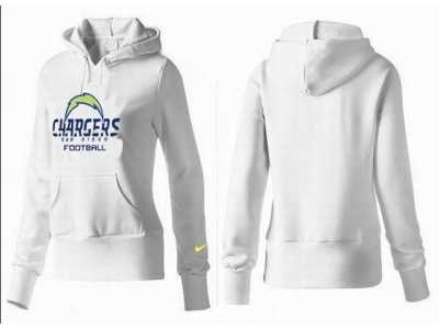 Womenw San Diego Chargers Pullover Hoodie-006