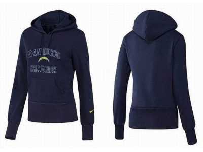 Womenw San Diego Chargers Pullover Hoodie-007