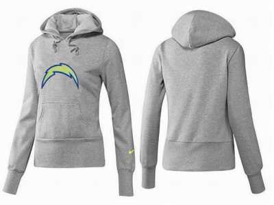 Womenw San Diego Chargers Pullover Hoodie-020