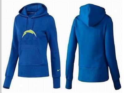 Womenw San Diego Chargers Pullover Hoodie-026