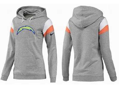 Womenw San Diego Chargers Pullover Hoodie-030