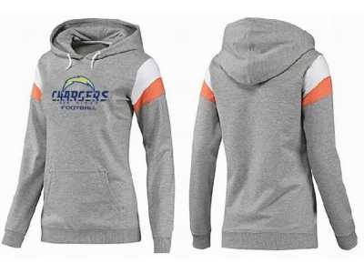Womenw San Diego Chargers Pullover Hoodie-036