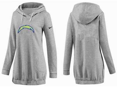 Womenw San Diego Chargers Pullover Hoodie-044