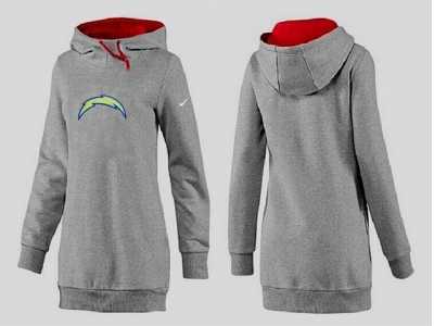 Womenw San Diego Chargers Pullover Hoodie-053