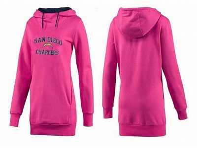 Womenw San Diego Chargers Pullover Hoodie-064