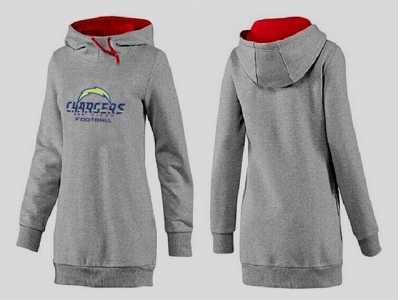 Womenw San Diego Chargers Pullover Hoodie-073