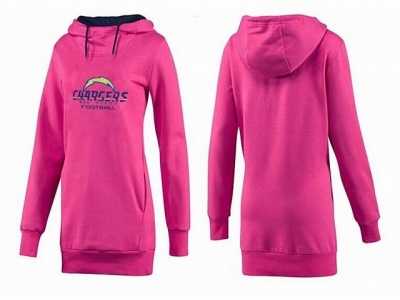 Womenw San Diego Chargers Pullover Hoodie-074