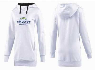 Womenw San Diego Chargers Pullover Hoodie-076