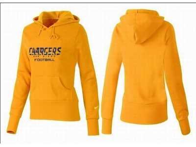 Womenw San Diego Chargers Pullover Hoodie-100