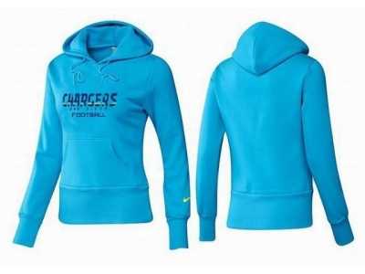 Womenw San Diego Chargers Pullover Hoodie-101