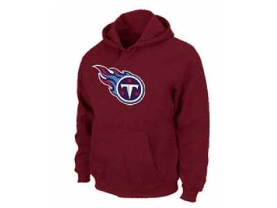 Tennessee Titans Logo Pullover Hoodie RED