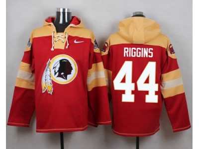 Nike Washington Redskins #44 John Riggins Burgundy Red Player Pullover NFL Hoodie