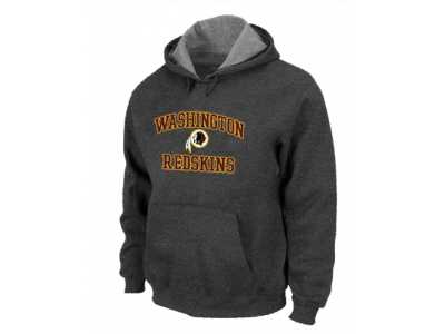 Washington Red Skins Heart & Soul Pullover Hoodie D.Grey