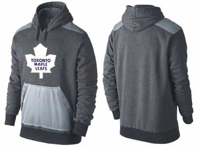 NHL Toronto Maple Leafs Logo Pullover Hoodie 15
