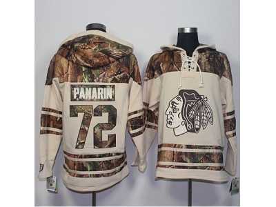 Men's Chicago Blackhawks #72 Artemi Panarin Cream Camo Stitched NHL Jersey