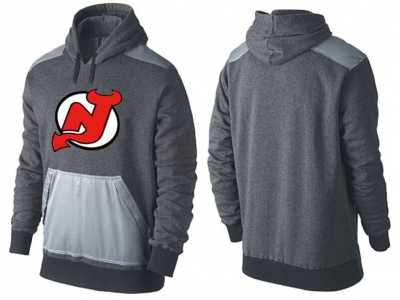 NHL New Jersey Devils Logo Pullover Hoodie 15