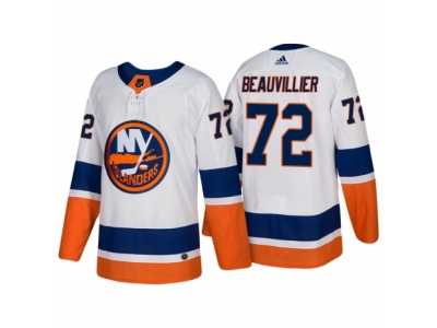 Men's adidas 2018 Season New York Islanders #72 Anthony Beauvillier New Outfitted Jersey