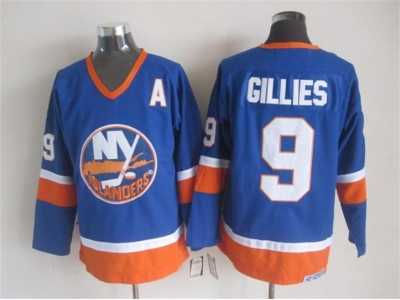 NHL New York Islanders #9 Gillies blue jerseys