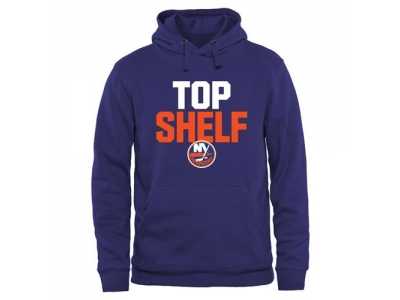New York Islanders Royal Top Shelf Pullover Hoodie
