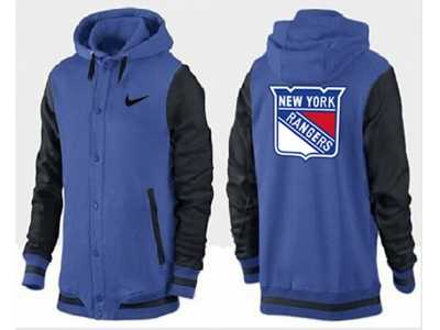 NHL New York Rangers Logo Pullover Hoodie 3