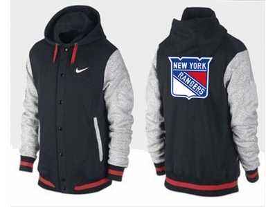 NHL New York Rangers Logo Pullover Hoodie 5