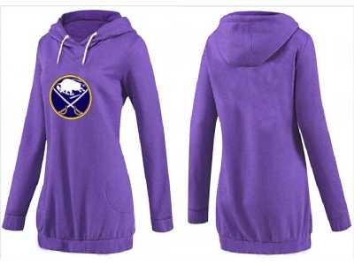 NHL Women Buffalo Sabres Logo Pullover Hoodie 10