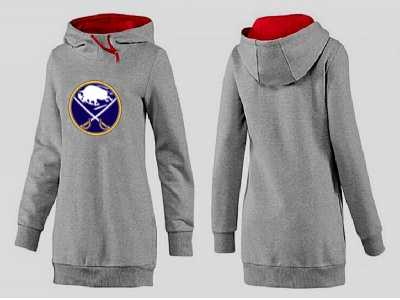 NHL Women Buffalo Sabres Logo Pullover Hoodie 4