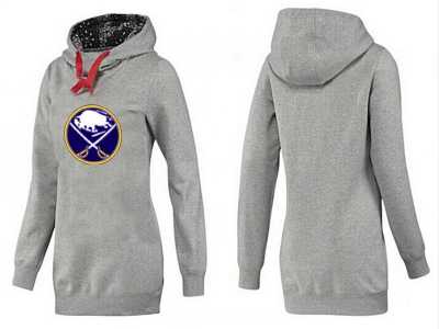 NHL Women Buffalo Sabres Logo Pullover Hoodie 8
