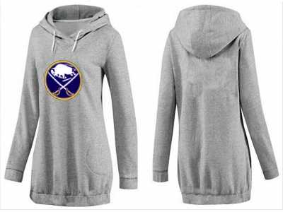 NHL Women Buffalo Sabres Logo Pullover Hoodie 9