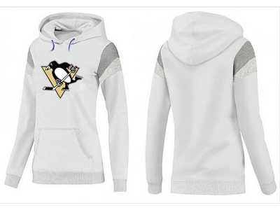 NHL Women Pittsburgh Penguins Logo Pullover Hoodie 18
