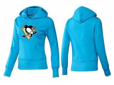NHL Women Pittsburgh Penguins Logo Pullover Hoodie 25