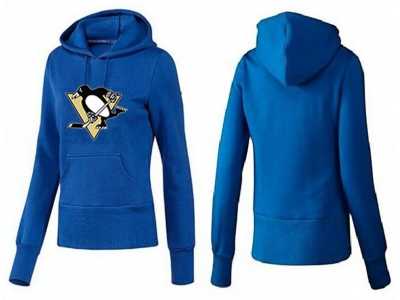 NHL Women Pittsburgh Penguins Logo Pullover Hoodie 28