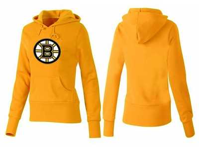 NHL Women Boston Bruins Logo Pullover Hoodie 24