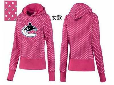 NHL Women Vancouver Canucks Logo Pullover Hoodie 26