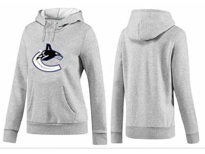 NHL Women Vancouver Canucks Logo Pullover Hoodie 30