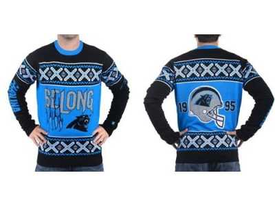 Nike Carolina Panthers Men's Ugly Sweater