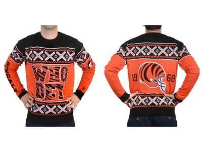Nike Cincinnati Bengals Men''s Ugly Sweater