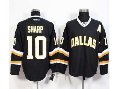 Dallas Stars #10 Patrick Sharp Black Stitched NHL Jersey